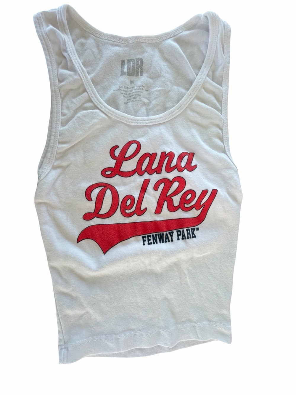 Lana Del Rey Fenway Park tank-EXTREMELY LIMITED official merch M